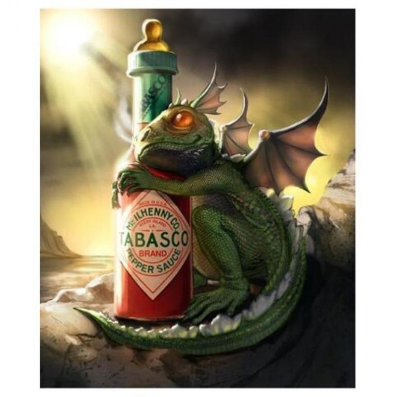 Dragon Loves Tabasco...