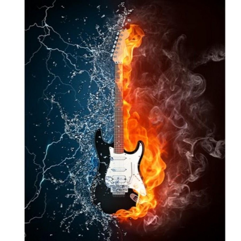 Ice and Fire Guitar ...