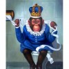 Monkey Toilet 5D DIY Paint By Diamond Kit