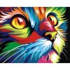 Colorful Adorable Cat 5D DIY Paint By Diamond Kit