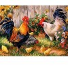 Hen Family 5D DIY Paint By Diamond Kit