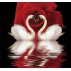 Roses & Swans 5D DIY Paint By Diamond Kit