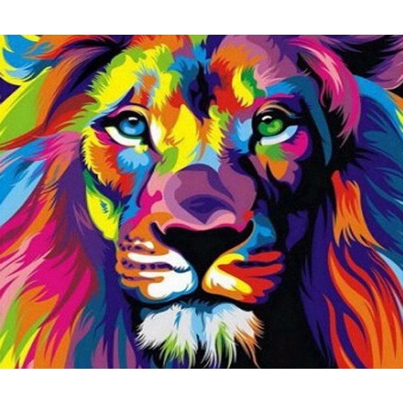 Colorful Lion 5D DIY...