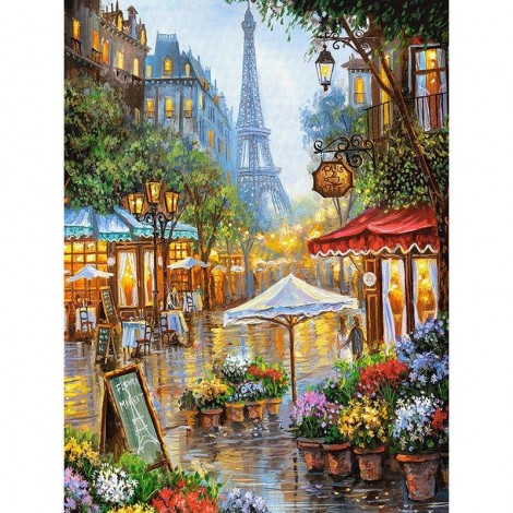 Paris Street View 5D DIY Paint By Diamond Kit