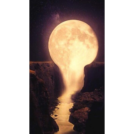 Moon Falls 5D DIY Diamond Painting