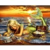 Mermaid And Sea 5D DIY Paint By Diamond Kit