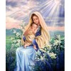 Mother Mary & Baby Jesus 5D DIY Paint By Diamond Kit