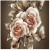 Rose & Butterfly 5D DIY Paint By Diamond Kit