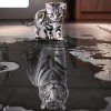 Reflection Kitty Tiger 5D DIY Paint By Diamond Kit