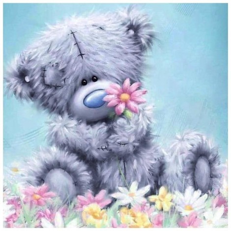 Cute Cartoon Bear 5D DIY Paint By Diamond Kit