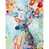 Colorful Reindeer 5D DIY Paint By Diamond Kit