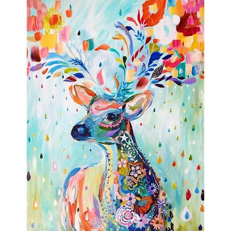 Colorful Reindeer 5D...