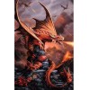 Fire Dragon 5D DIY Paint By Diamond Kit