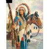 Indians & Horses 5D DIY Paint By Diamond Kit