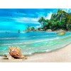 Landscape Beach 5D DIY Paint By Diamond Kit