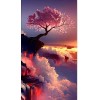 Sunset tree 5D DIY Paint By Diamond Kit